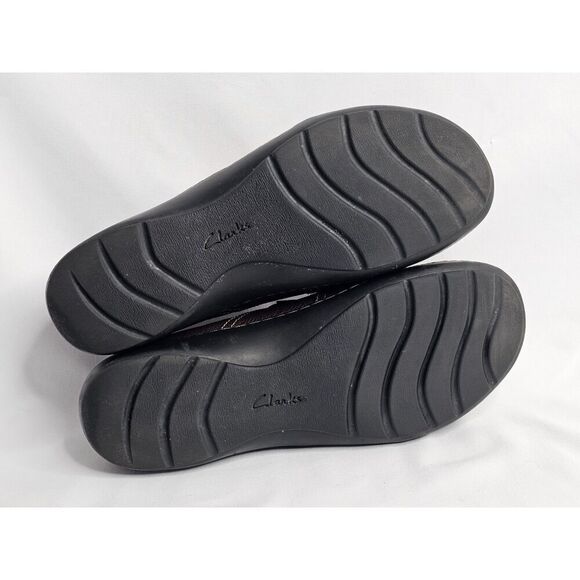 CLARKS COLLECTION Womens Cora Poppy Slip On Comfort Dress Shoe Size 7M brown - Picture 5 of 8